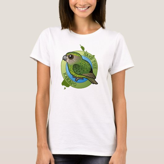 Sparen de Kakapo T-shirt (Voorkant)
