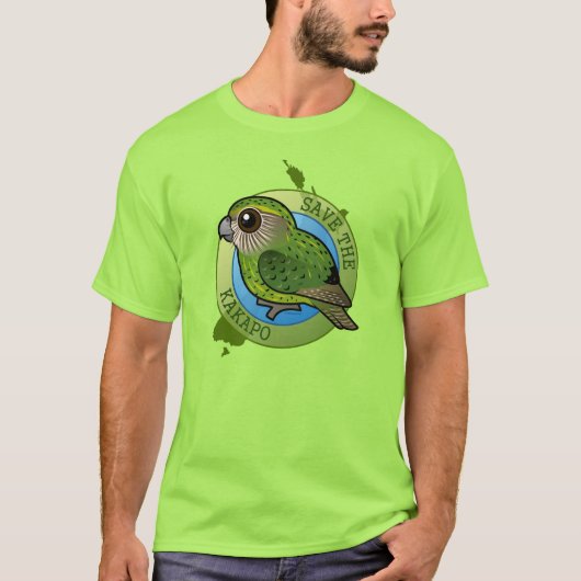 Sparen de Kakapo T-shirt (Voorkant)
