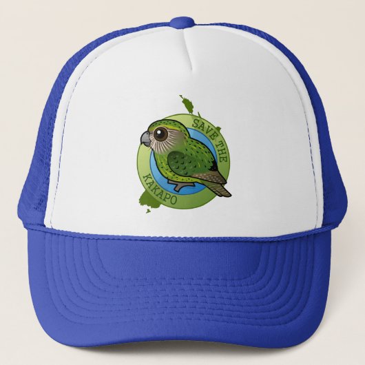Sparen de Kakapo Trucker Pet (Voorkant)