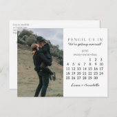 Sparen de Kalender van de Datum Juni 2023 het Brie Briefkaart (Voorkant / Achterkant)