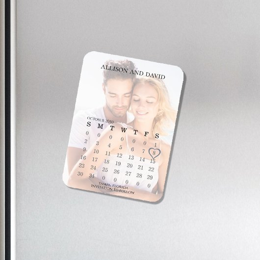 Sparen de Kalender van de Weddenschap 6 Rijen Dust Magneet