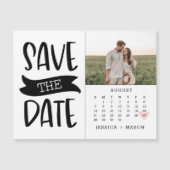 Sparen de Kalenderkaart van de Datum Rustige Banne (Voorkant)