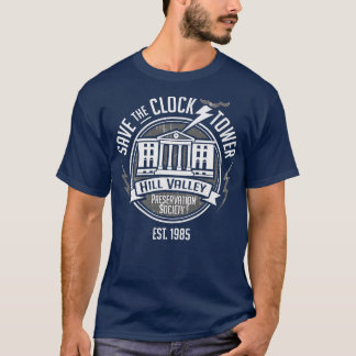 Sparen de Kloktower Klassieke T-Shirt