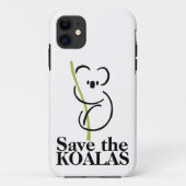 Sparen de Koalas iPhone kwestie Case-Mate iPhone Case (Achterkant)