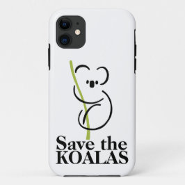 Sparen de Koalas iPhone kwestie Case-Mate iPhone Case