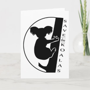 Sparen de Koalas Kaart