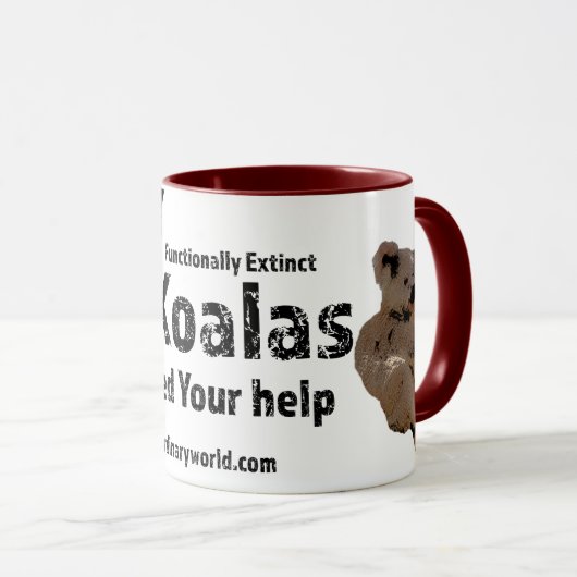 Sparen de Koalas Mok (Voorkant rechts)