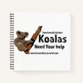 Sparen de Koalas Notitieboek (Voorkant)