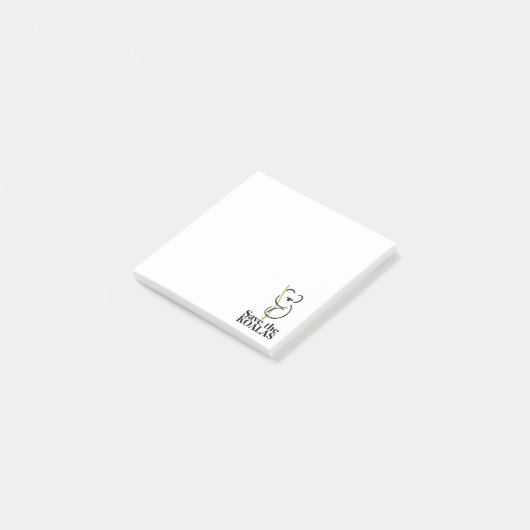Sparen de Koalas Post-it® Notes (Schuin)