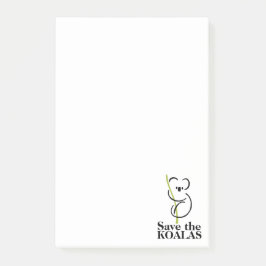 Sparen de Koalas Post-it® Notes