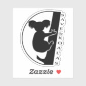 Sparen de Koalas Sticker (Vel)