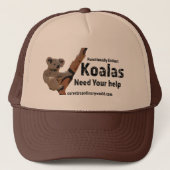 Sparen de Koalas Trucker Pet (Voorkant)
