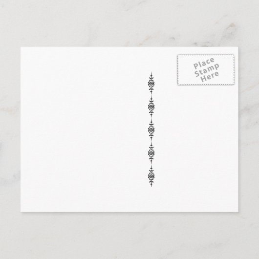 Sparen de Kunst van de Schilder van de Datum Cinde Aankondigingskaart (Achterkant)