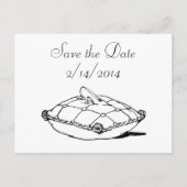 Sparen de Kunst van de Schilder van de Datum Cinde Aankondigingskaart (Voorkant)