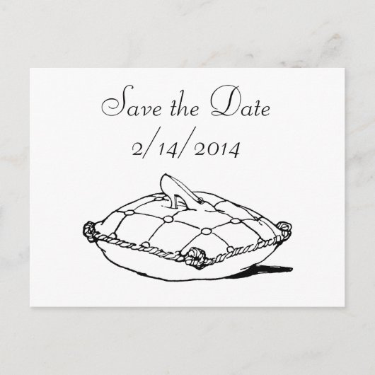 Sparen de Kunst van de Schilder van de Datum Cinde Aankondigingskaart (Voorkant)