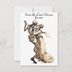 Sparen de Laatste Dans voor me uitnodiging