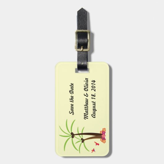 Sparen de Labels van de Weddenschap van de Datum (Voorkant verticaal)