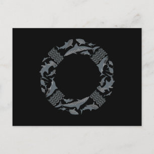 Sparen de Leveraar van de Haaien Briefkaart