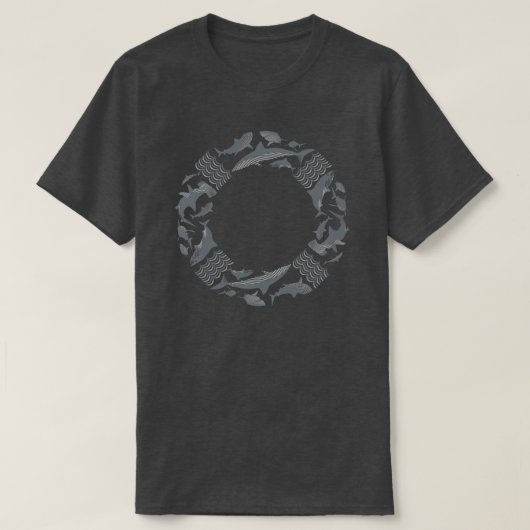 Sparen de Leveraar van de Haaien T-shirt (Design voorkant)