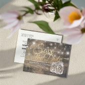 Sparen de Lichten van het Koord van de Kruik van Aankondigingskaart