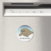 Sparen de Lionen van het Zee Magneet (Insitu (Vaatwasser))