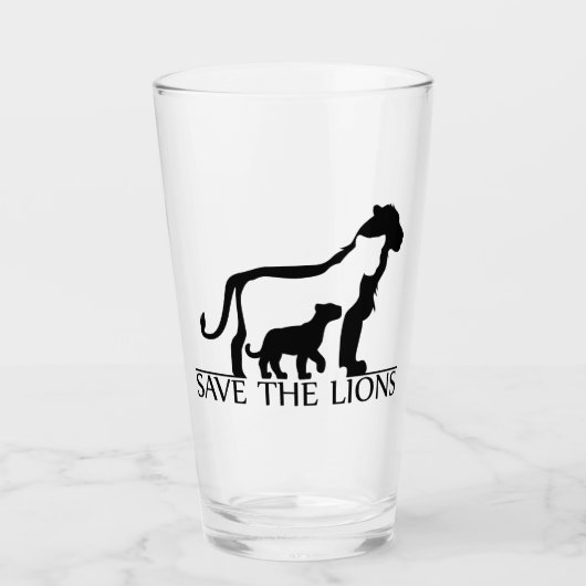 Sparen de Lions Glas (Voorkant)