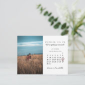 Sparen de Maand van de Kalender Oktober 2022 het H Briefkaart (Staand voorkant)