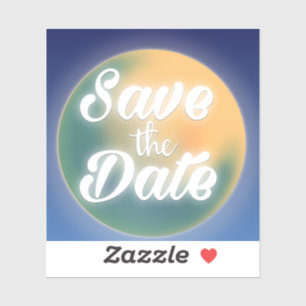 Sparen de Magische Maan van de Datum Sticker