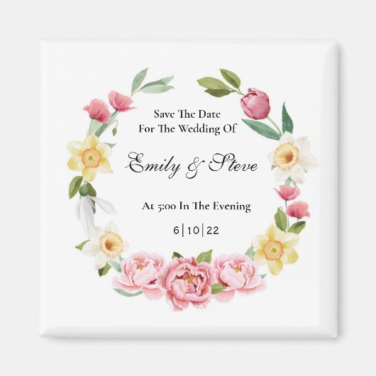 Sparen de Magnet van de Datum (Voorkant)