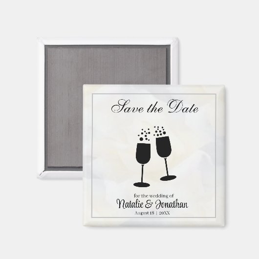 Sparen de Magnet van de Datum (Voorkant / Achterkant)