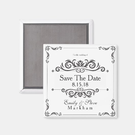 Sparen de Magnet van de Datum (Voorkant / Achterkant)