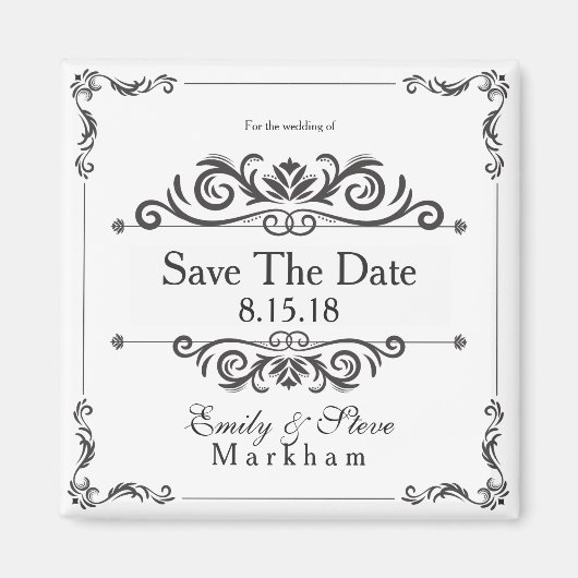 Sparen de Magnet van de Datum (Voorkant)