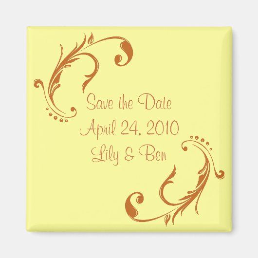 Sparen de Magnet van de Datum (Voorkant)