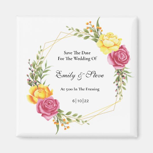 Sparen de Magnet van de Datum (Voorkant)