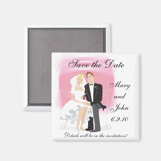 Sparen de Magnet van de Datum (Voorkant / Achterkant)