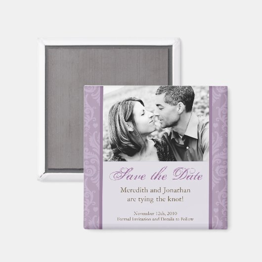 Sparen de Magnet van de Datum (Voorkant / Achterkant)