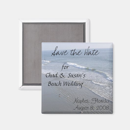 Sparen de Magnet van de Datum (Voorkant / Achterkant)