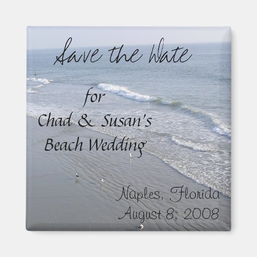 Sparen de Magnet van de Datum (Voorkant)