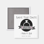 Sparen de Magnet van de Datum (Voorkant / Achterkant)