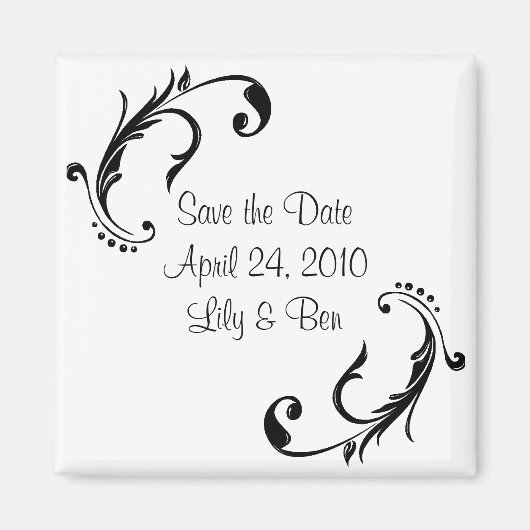 Sparen de Magnet van de Datum (Voorkant)