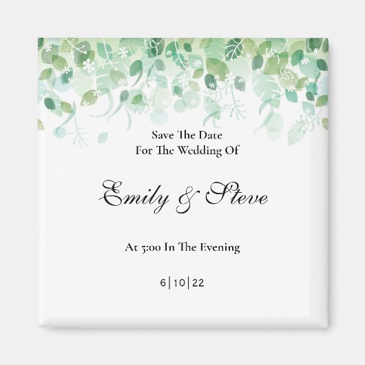 Sparen de Magnet van de Datum (Voorkant)