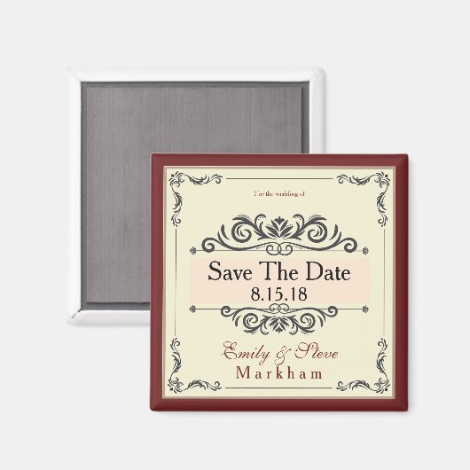 Sparen de Magnet van de Datum (Voorkant / Achterkant)