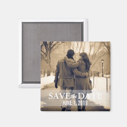 Sparen de Magnet van de Datum (Voorkant / Achterkant)