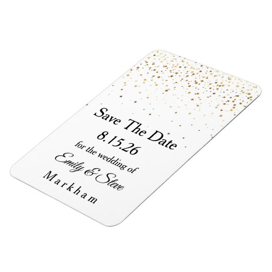 Sparen de Magnet van de Datum Magneet (Linkerzijde)