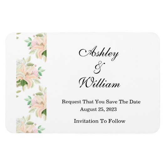 Sparen de Magnet van de Datum Magneet (Horizontaal)