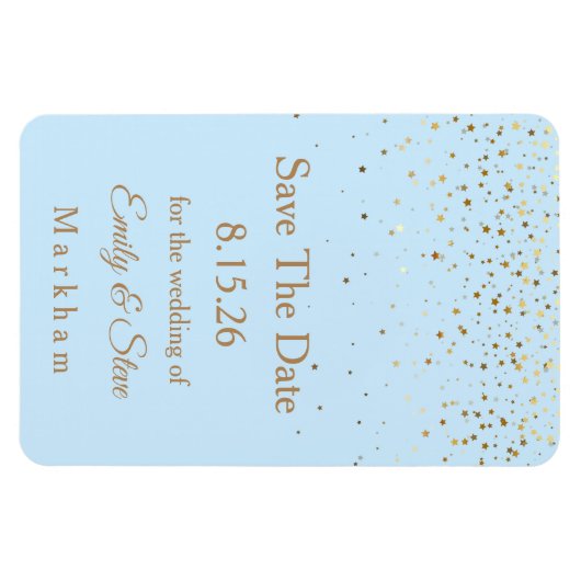 Sparen de Magnet van de Datum Magneet (Horizontaal)