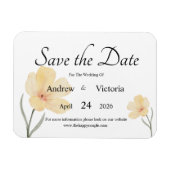 Sparen de Magnet van de Datum Magneet (Horizontaal)