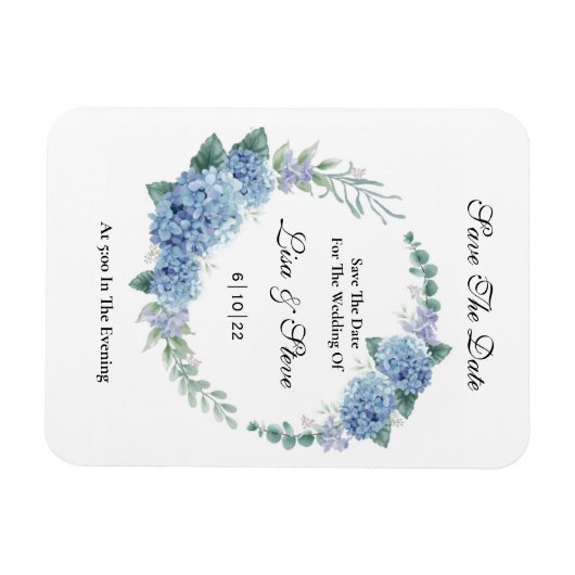 Sparen de Magnet van de Datum Magneet (Horizontaal)