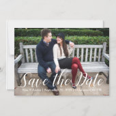 Sparen de Magnet van de Datum Magnetische Uitnodiging (Voorkant)