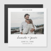 Sparen de Magnet van de Datum met Foto (Voorkant / Achterkant)